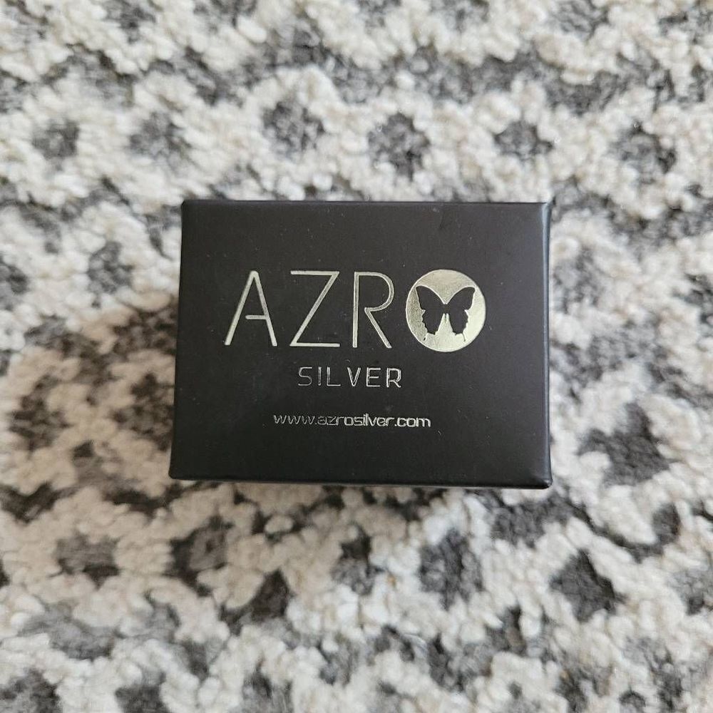 AZRO Silver Hoop Earings
